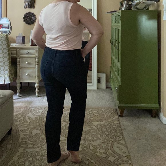 EUC Talbots 5 Pocket Straight Leg Jeans 8P - Picture 3 of 8